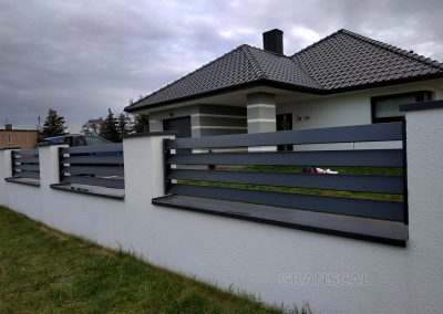 panel ogrodzeniowy aluminiowy