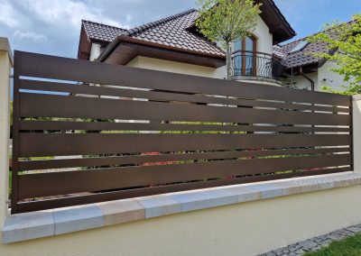 panel ogrodzeniowy aluminiowy